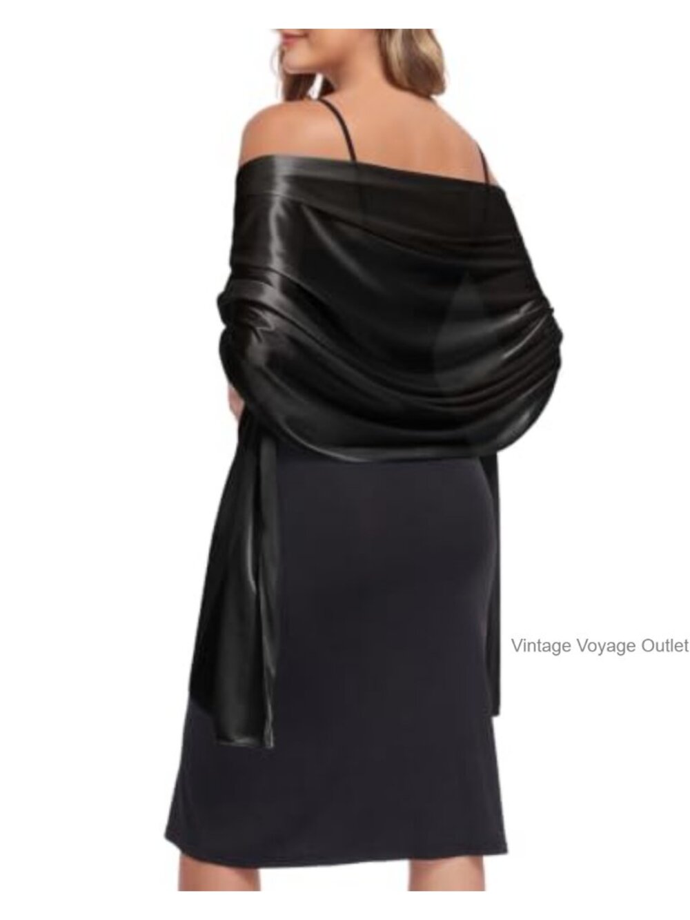 Oversized Lightweight Polyester Pashmina Shawl Wrap for Evening Dress